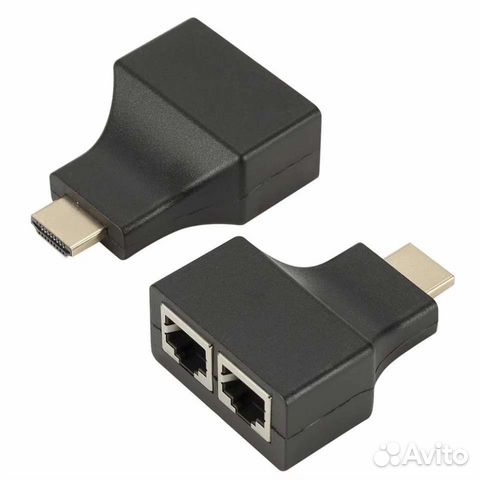 Удлинитель hdmi по витой паре RJ45 Cat 5e/6