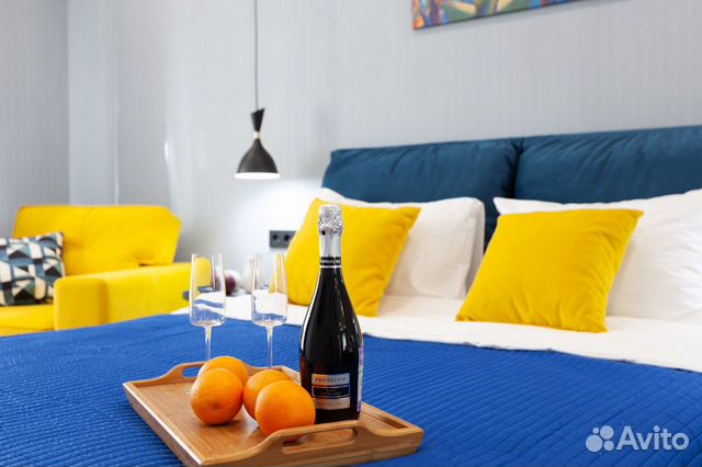 

1-к. квартира, 41 м², 2 кровати