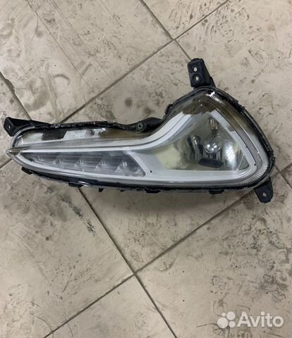 Противотуманка Хендай Солярис