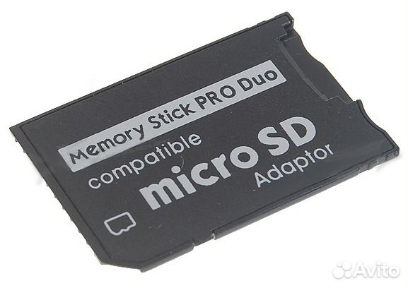 Переходник MicroSD на Memory Stick Pro Duo