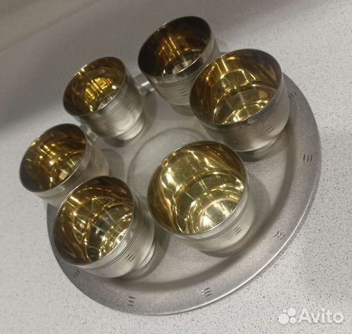 Рюмки мельхиор СССР