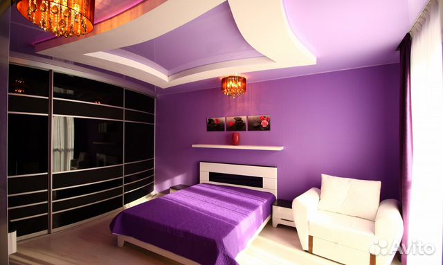 

1-к. квартира, 44 м², 2 кровати