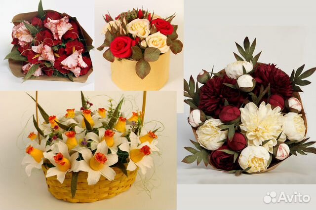 Сладкие букеты с конфетами