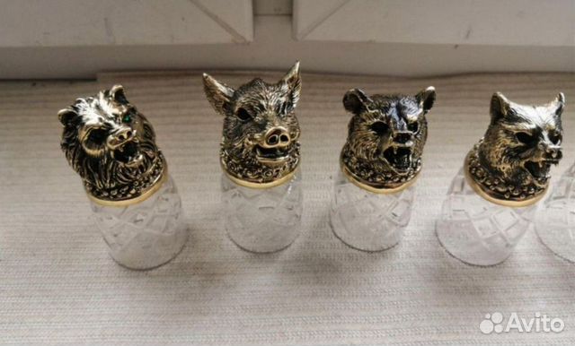 Подарочный набор рюмок. Рюмки Стопки перевёртыши