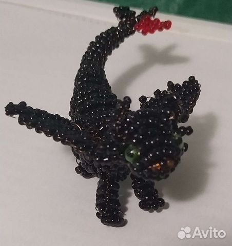 Ночная фурия из бисера