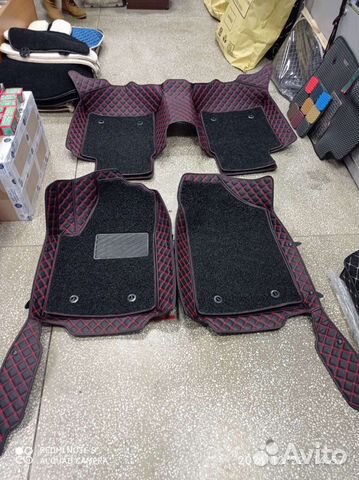 Коврики из экокожи с пвх покрытием Тойота Камри