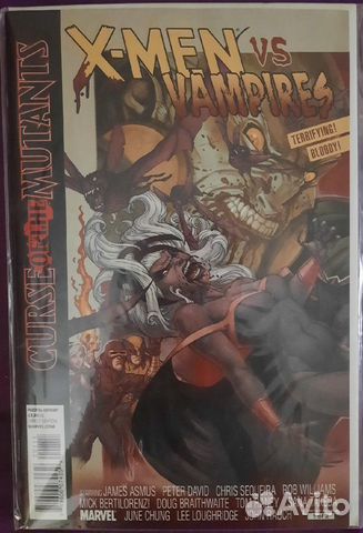 Комикс X-men vs vampires англоязычный
