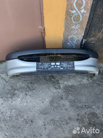Бампер передний peugeot 206