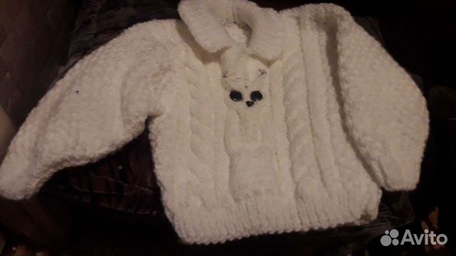 Свитер детский ручной работы