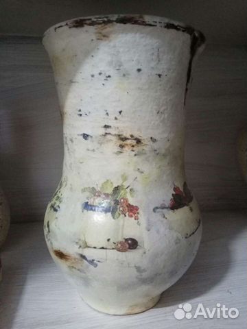 Ваза крынка старинная