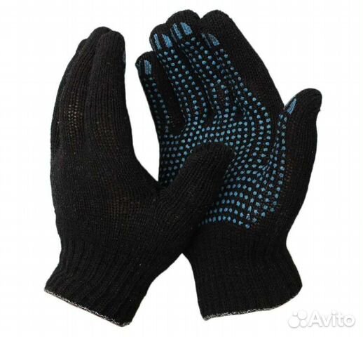 Перчатки хб с пвх