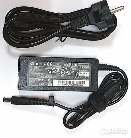 Зарядка для ноутбука HP 65 Ватт разъём 7.4-5.0 Pin