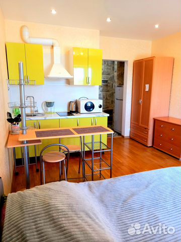 

Квартира-студия, 32 м², 1 кровать