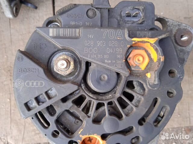 Генератор skoda octavia а4