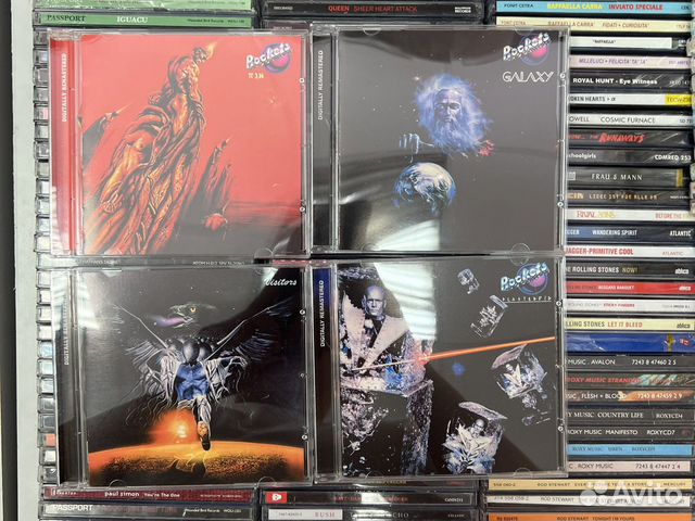 Музыкальные cd диски Rockets