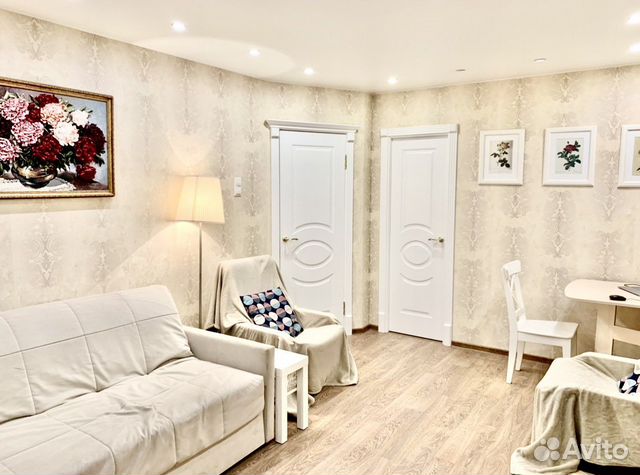 

1-к. квартира, 43 м², 2 кровати