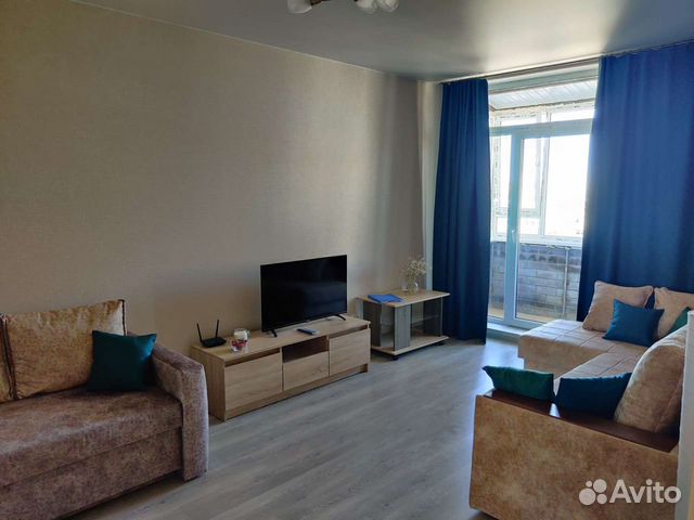 

1-к. квартира, 42 м², 2 кровати