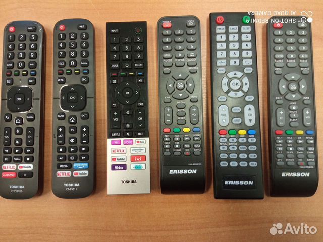 Пульты для телевизора Hisense Тошиба Эриссон