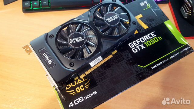 Видеокарта GTX 1050ti 4 gb