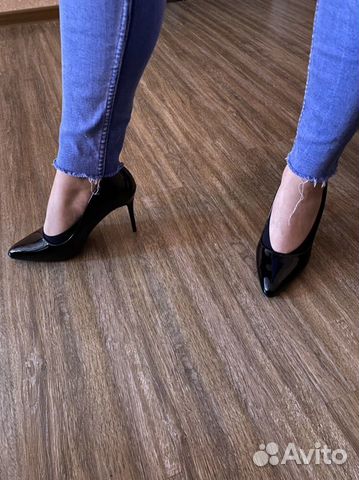 Туфли «Лодочки» женские 38 размер, лакированные