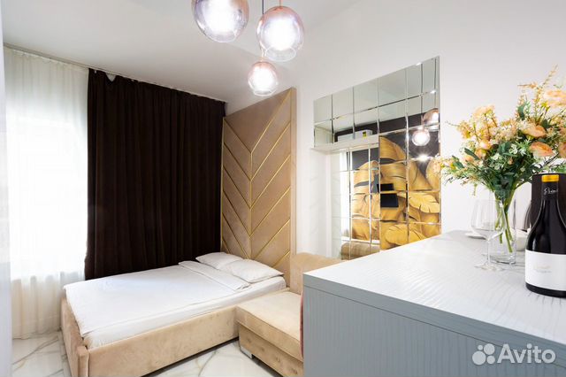 

Квартира-студия, 15 м², 2 кровати