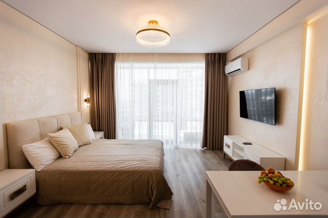 

1-к. квартира, 45 м², 2 кровати