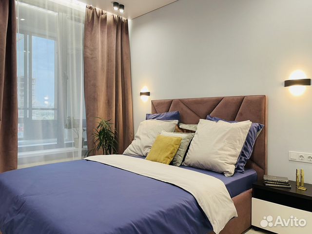 

1-к. квартира, 45 м², 2 кровати