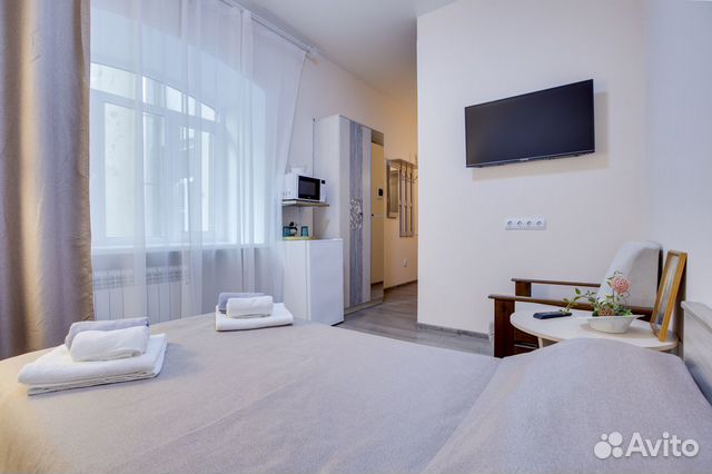 

Квартира-студия, 19 м², 2 кровати