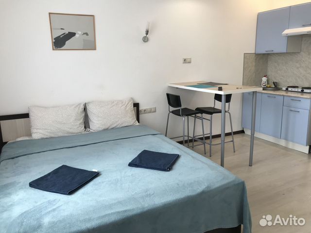 

Квартира-студия, 16 м², 1 кровать