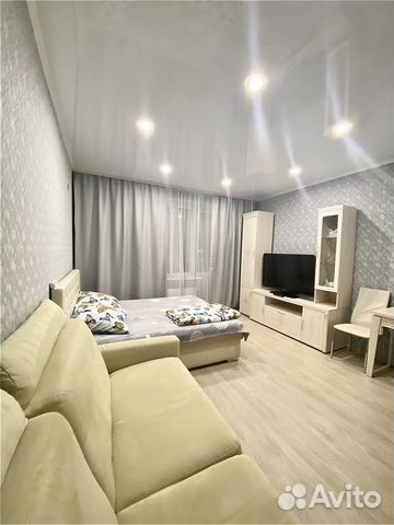 

Квартира-студия, 40 м², 2 кровати