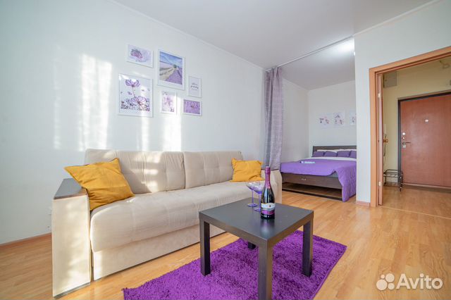 

1-к. квартира, 45 м², 3 кровати