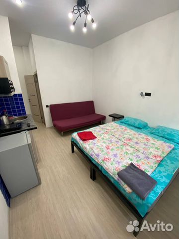 

Квартира-студия, 17 м², 2 кровати