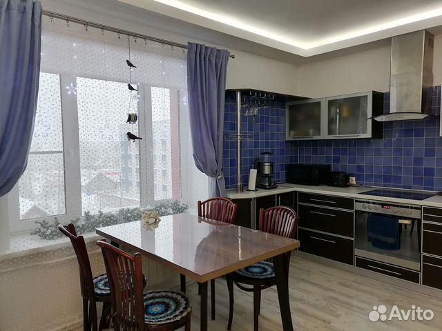 

1-к. квартира, 63 м², 2 кровати