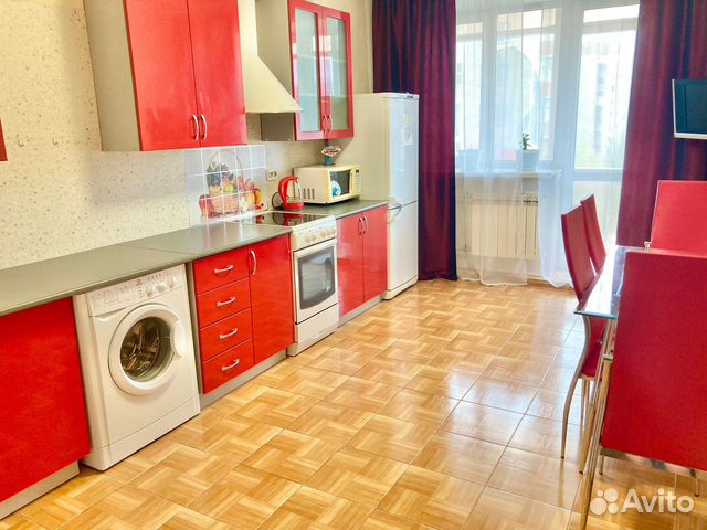 

1-к. квартира, 54 м², 2 кровати