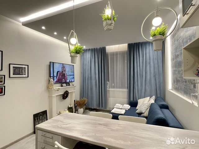 

2-к. квартира, 45 м², 2 кровати