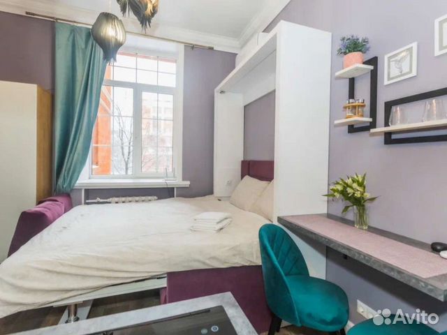 

Квартира-студия, 18 м², 1 кровать