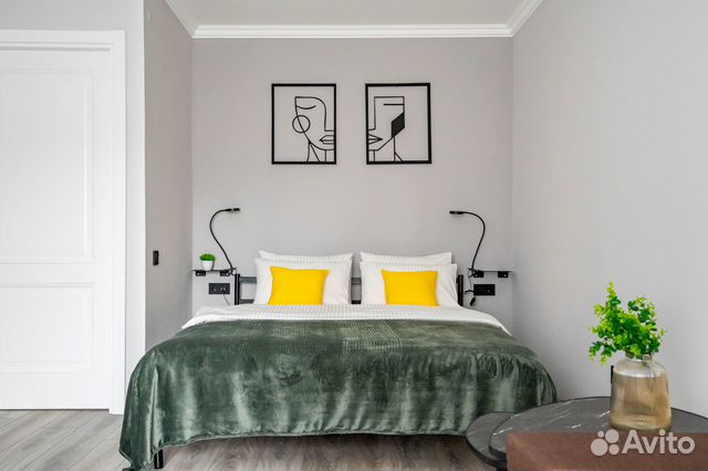 

1-к. квартира, 40 м², 2 кровати