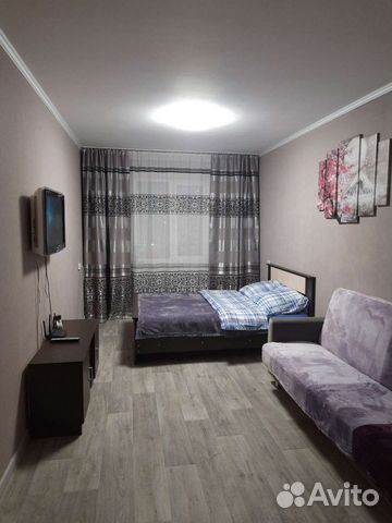 

1-к. квартира, 38 м², 2 кровати