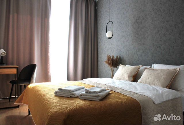 

1-к. квартира, 39 м², 2 кровати