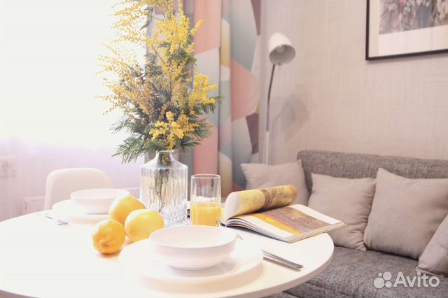 

1-к. квартира, 41 м², 3 кровати