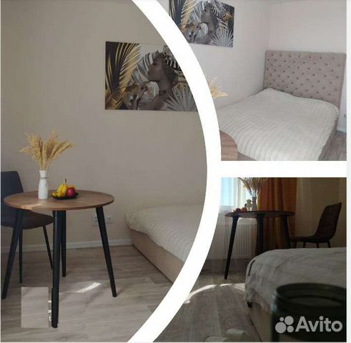 

Квартира-студия, 25 м², 2 кровати