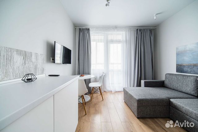 

Квартира-студия, 25 м², 2 кровати