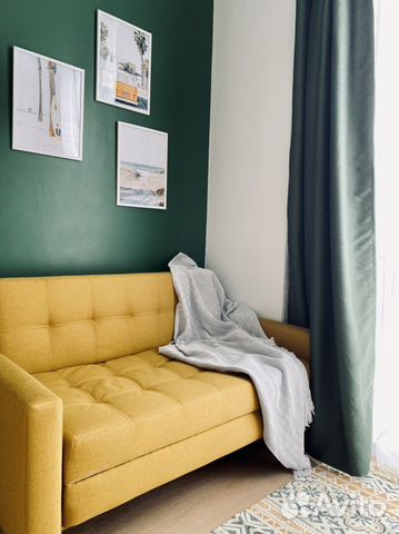 

Квартира-студия, 20 м², 2 кровати