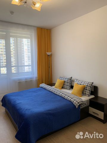 

Квартира-студия, 27 м², 2 кровати