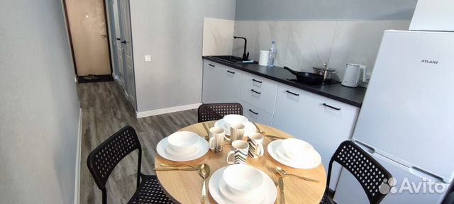 

1-к. квартира, 32 м², 2 кровати