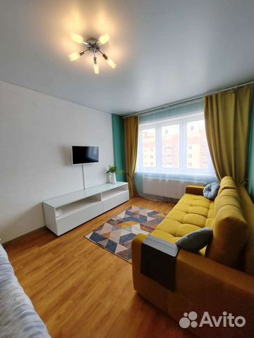 

1-к. квартира, 40 м², 2 кровати