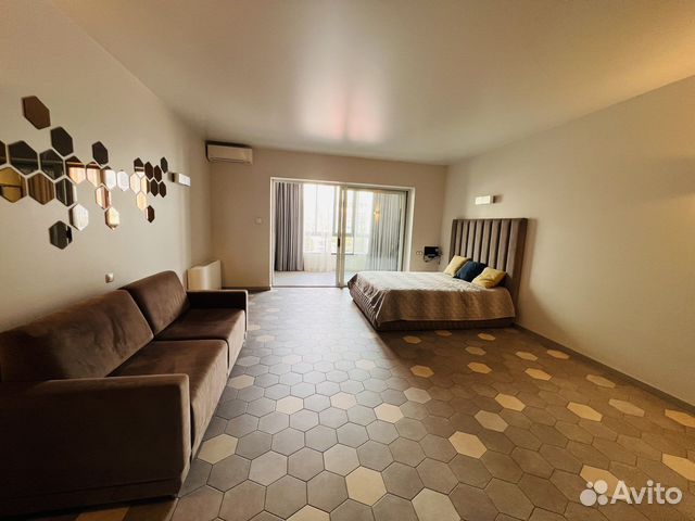 

1-к. квартира, 60 м², 2 кровати