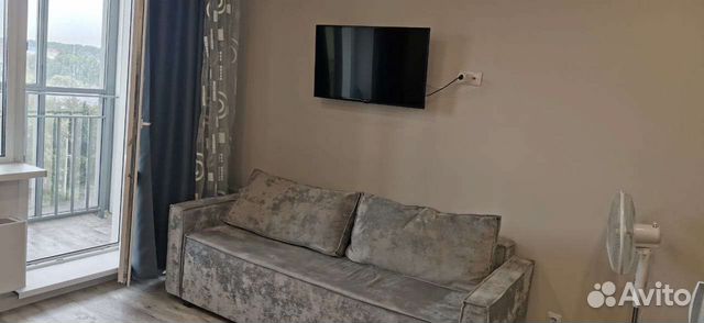 

Квартира-студия, 27 м², 2 кровати