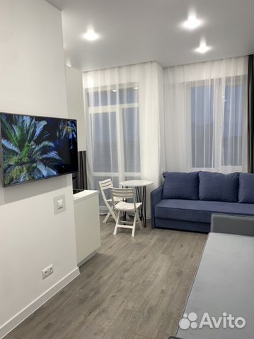 

Квартира-студия, 23 м², 2 кровати