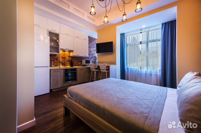 

Квартира-студия, 25 м², 1 кровать
